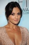 Minka Kelly shows beautiful cleavage at 36 Annual FIFI Awards in New York City